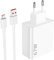 Caricabatterie 67w con Cavo USB C 1M Per Xiaomi 14T 13T MIX Flip Mix Fold 3 Redmi Note 13 Pro 5G, Ricarica Turbo Carica Batterie Cellulare Per POCO M6 X6 X5 X4 F5 X3 GT, Adattatore di Ricarica