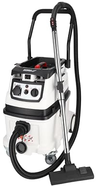 Dedra Bausauger mit automatischer Filterreinigungsfunktion, selbstreinigendes Filtersystem, mit Filterklasse M, Einstellung der Saugleistung, Tankinhalt: 40 l