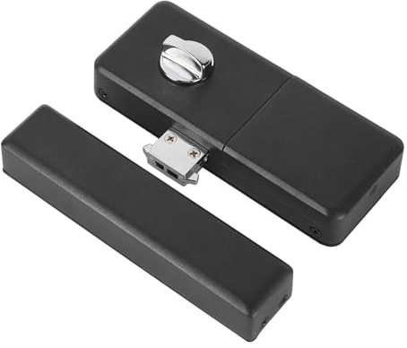 EIMSOAH Smart Door Lock, Aluminum Alloy Keyless Remote Control Security Lock, for Gates Wooden Doors Iron Gates