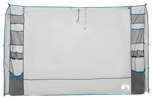 vidaXL Hanging Tent Organiser Grey and Blue 320 x 182 cm Oxford