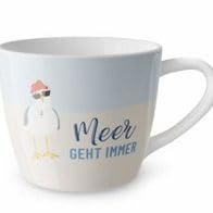 osters muschel-sammler-shop Maxibecher Meer geht immer