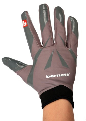 BARNETT FRG-03 American Football Handschuhe Receiver, grau (XL)