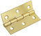 Forge 75mm Butt Hinge with Brass Finish (Pack of 2)