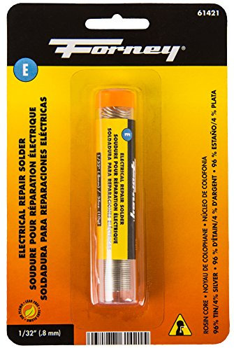 Forney 61421 Lead Free Rosin Solder, 1/32