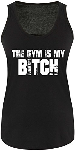Luckja The Gym is My Bitch Damen Tanktop