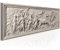 murando - Wandbilder XXL 3D Effekt 135x45 cm 1 tlg - Wand Deko Vlies Leinwand Bilder Groß Wanddeko Wohnzimmer Schlafzimmer Kunstdrucke Panoramabild - Abstrakt Skulptur wie Antikes Rom