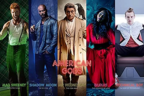 American Gods PP34153 Drucken, Mehrfarbig, 61 x 91.5cm