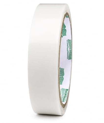 Bookguard Stretchable Clear Book Repair Tape, 13.7 meters per Roll, 25.4mm (1 inch)