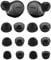 ALXCD Ear Tips Compatible With Jabra Elite 75t Headphone - 6 Pairs Replacement Silicone Tips for Elite 65t, Active, 7 Pro, 3, 4 (S/M/L)