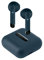 Sbs Jaz Hoox True Wireless Stereo Blue Earphones, kabellos Tws, 400 Mah Ladestation, bis zu 4 Stunden Musik und Anrufe, Mono-Funktion mit Dual Leader Technologie