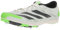 Adidas Adizero XCS Zapatillas de Atletismo para Unisex Adulto, Blanco/Night Metallic/Solar Green, 30.0~32.0 cm