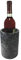 Marble Wine Cooler，Suitable for Wine Barrels or Champagne Cooler 750 ml Bottles, Ideal Gift for Wine Enthusiasts（black）