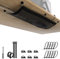 Kabelnetz Schreibtisch flexibel - Kabelmanagement Schreibtisch - Kabelkanal - Kabelwanne - Cable net Black