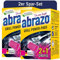 abrazo Grill Power-Pads - 6 Grillreiniger, 2x3 Stk. - Fettlöser mit antibakterieller Seife, Backofen & Grill Reiniger, Reinigung v. Rost u. Zubehör