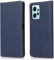 binandteam Hülle Xiaomi Redmi Note 12 4G Handyhülle,Premium Pu Lederhülle mit für mehrere Karten, Magnet Klappbar Flip stoßfest Case Cover Schutzhülle - Blau