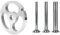 Ruelen Stainless Steel Meat Grinder Hole Plate for 12 Type Meat Grinder Blade Net Knife Canister Intestine for Kitchen Aid