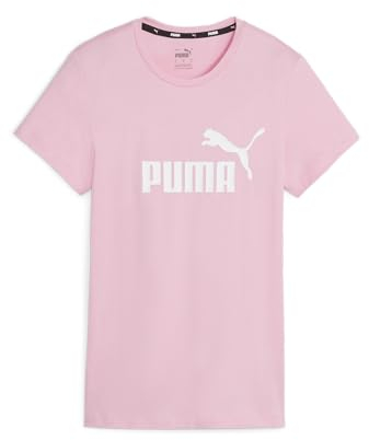 PUMA Damen ESS Logo Tee (S) T-Stück, Pink Lilac, M EU