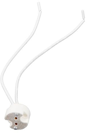 Angoily 10pièces Bases De Lampe Douilles De Lampe Avec Connecteur De Fil Support Ampoule Par Encliquetage Lot De Blanc