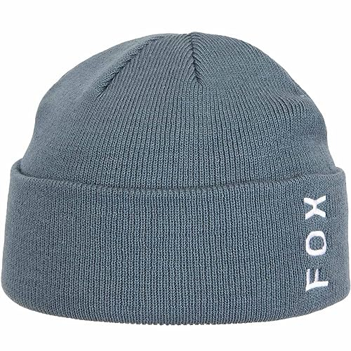 Fox Wordmark Beanie (one Size, Citadel Blue)