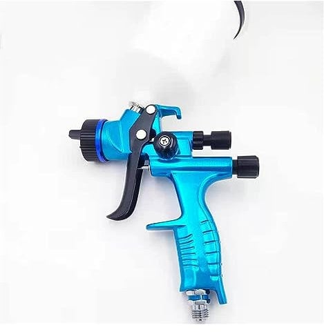 Paint Sprayers 1pc Mini Car Spray Gun 0.5mm Nozzle 200ml Air Paint Spray Guns Airbrush For Painting Car (Color : Black)