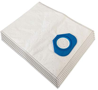 5 Microfibra Bolsas de Aspiradora Para Nilfisk 816200, 82095000, GA70, GS80, GS84, GS90, GS90C, GM80, GM80P, GM90, GD80, GD90, GM 80 Classic, Limited, C, P, GM 90, GD 80, 90, GA 70, GS 80, 90, GST