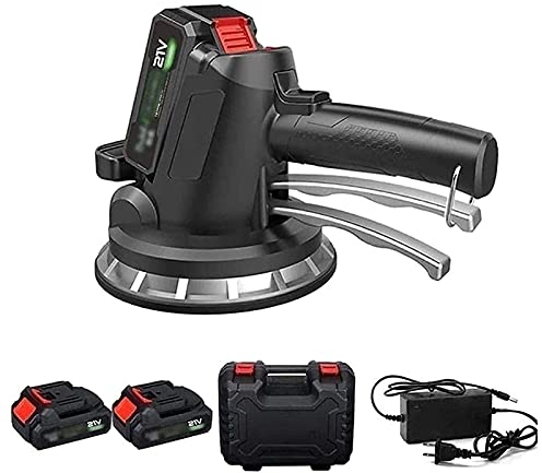 GagalU Tragbare elektrische Fliesenlegermaschine, tragbare Fliesenverlegemaschine, automatische Fliesen-Vibro-Werkzeug-Nivelliermaschine von Fliesenfliesen, Elektrowerkzeug für