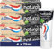 Aquafresh Naturals Whitening Zahnpasta, Kohle, reinigt, erfrischt und schützt vor Karies, 4er Pack (4 x 75 ml)