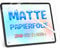 [2 Unités] Protection Écran Effet Papier pour iPad Pro 11 Pouces M4 (2024), Protecteur D'écran en PET Papier Mat, Anti-Reflet/Anti-empreintes, Parfaitement Écrire et Dessiner