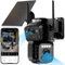 BEENOCAM Dual Lens 4K Solar Security Camera Wireless Outdoor, 2.4g & 5g WiFi, 360°PTZ Rotating Cam and 110° Fixed Cam 2-in-1 for Home Security with Color Night Vision,2-Way Audio, Light Alarm, IP66