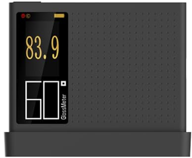 Mètre de Brillance DG60 Professionnel Testeur de Brillance à 60° avec Haute Répétabilité, Mesure Continue pour Peinture, Verre, Plastique, Métal et Quincaillerie