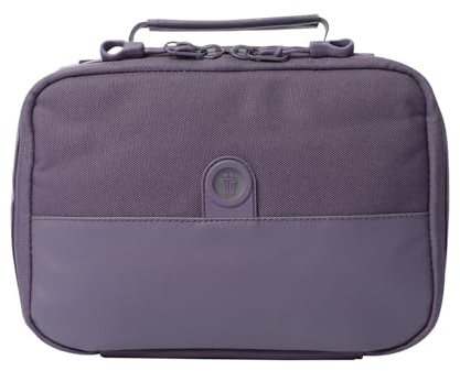 TOTTO - Bolsa Térmica Porta Alimentos 2 L, Modelo Fit, 22 x 16 x 7 cm, Bolsa Comida Trabajo, Mantiene la Temperatura hasta 5 h, Apertura 180º, Asa de Mano, Fácil de Limpiar, Color Montana Grape