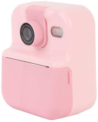 Sofortdruckkamera, 48M 1080P WiFi-Digitalkamera mit Druckerunterstützung, Videomusik-Wiedergabespiel, 180° Drehbares Objektiv, Thermodruckerkamera mit Verschiedenen Filtern und