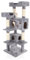 Cat Tree Heavy Duty for Large Cats by Cozy Pet for Multiple Cats Big Cats Scratching Post Strong Climbing Frame Heavy and Stable Extra Thick Scratching Posts | CT22-Light Grey