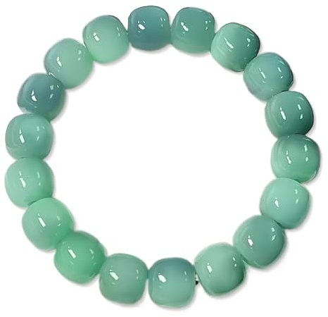 CATOR Jade armband echtes Edelstein Perlen Armband - Natürliche Chakra Power Steine, Stretch Design, jade stein 10 mm