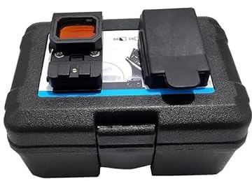 ProWildGear Flip Pistol Sight with G17 etc Compatible Mount Plate Spacer 20mm Rail Mount