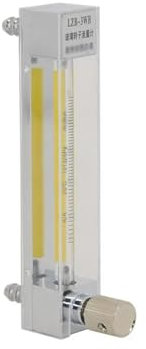 WFNKJTGO 1pc LZB -3 Glass rotameter for Gas/air Flow Meter with Control Valve. Small Measure Range it can Adjust Flow(6-60ml Pmin - Gas)