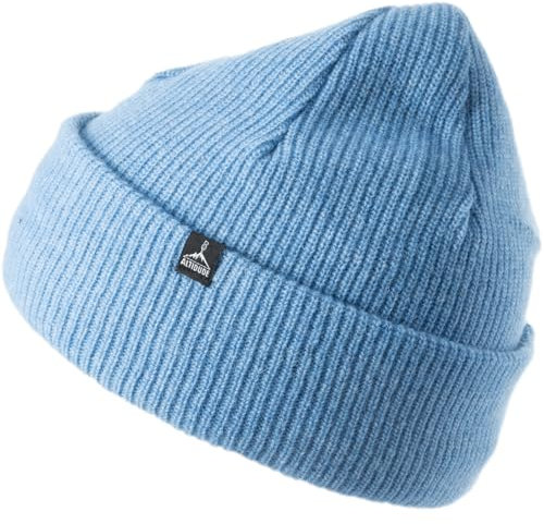 ALTIDUDE Winter Mütze Hermit Rip Grob Strickmütze Unisex Beanie Merino Wolle Sky Blue