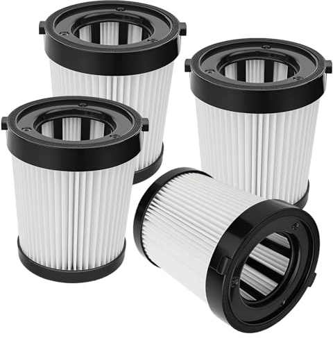 Aymthgt 4 Stück HEPA Filter für Lubluelu 202 Ersatzfilter,Staubsauger HEPA Filter kompatibel mit Fabuletta FSV001 FSV101,für Besswin W26, für VacLife VL732, für Oraimo OSV-102