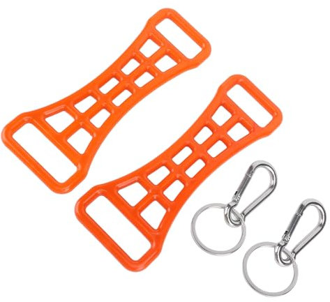 Strumento per la Fissaggio dei Morsetti da Sci, 2 Strumenti per Fissare Gli Scarponi da Sci, Strumento di Fissaggio per Gli Appassionati di (Orange)
