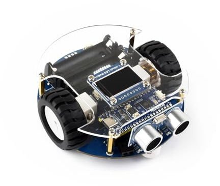 Waveshare Pico2Go Mobile Robot, Compatible with Raspberry Pi Pico Series Board, Based On RP2350-Plus, Self Driving, Remote Control, Includes RP2350-Plus Control Board