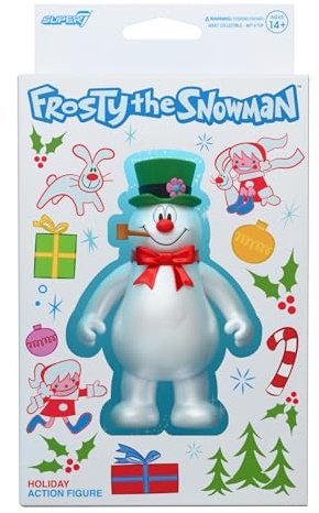 Super7 Frosty The Snowman Reaction Figures Wave 02 - Frosty The Snowman - Candy Box Inspired - Action Figure