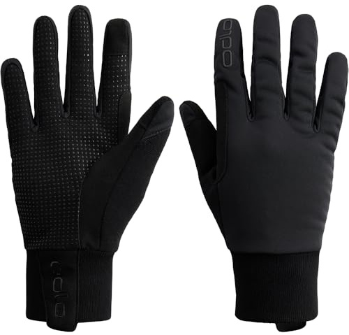 Odlo Sporthandschuhe Herren Damen Multisport Warm | Unterziehhandschuhe I Ski und Lauf Handschuhe | Unisex