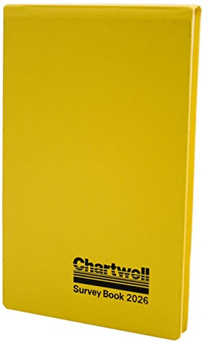 Chartwell 2026 Kontrollbuch zur Feldmessung (Wetterfest, 80 Seiten, 130 x 205 mm)