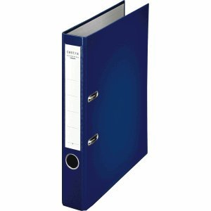 Centra 25 x Ordner Chromos A4 50mm PP-kaschiert königsblau