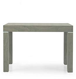 KONTE.DESIGN Consolle allungabile SORRENTO in legno, Tortora, 90x50x75 cm