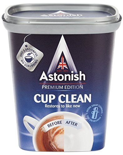 18 x Astonish Cup Clean Stain Remover 350g for Flasks Mugs and Cups