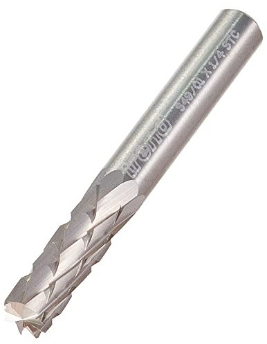 Trend Professional Shaping GRP Coarse Cut Non Plunge STC Router Cutter Bit, 1/4 Inch Shank, 6.3mm Cut Diameter & 20mm Cut Length, Solid Carbide, S49/01X1/4STC