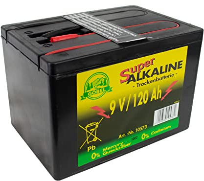 Durobat Akku 9 V/120 Ah (H11,4 x L16,6 x W11,2 cm)