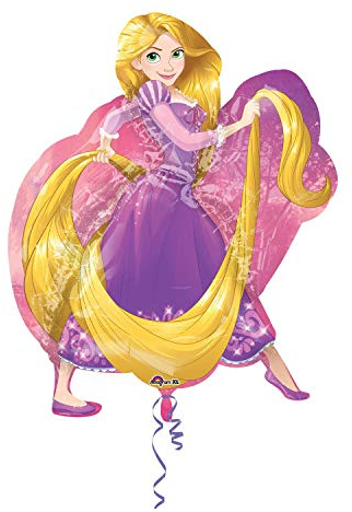 amscan S/Shape:Rapunzel