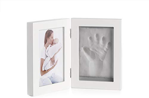 Jané Cornice foto-impronta mano, include Pasta da Modellare, Asciugato in 24 Ore, Facile da Usare